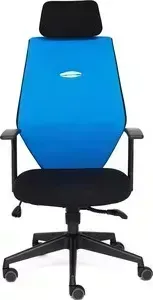 Кресло офисное TetChair RINUS-6 черный/синий OH205/OH208