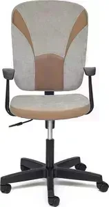 Кресло офисное TetChair OSTIN ткань, серый/бронзовый, Мираж грей TW-21