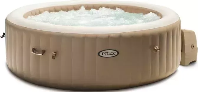 СПА-бассейн INTEX 28428 Bubble Massage 165/216х71 см 1098л. круглый с круговым пузырьковым массажем