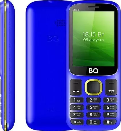 Мобильный телефон BQ 2440 Step L+ Blue/Yellow