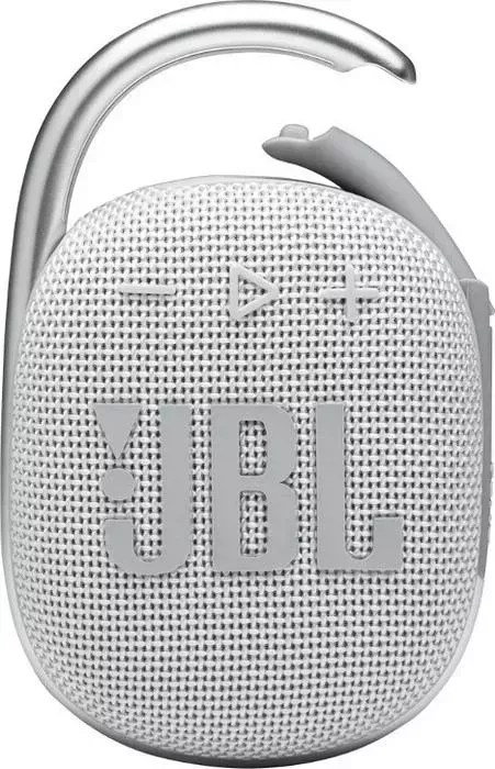 Портативная колонка JBL Clip 4 CLIP4WHT белый
