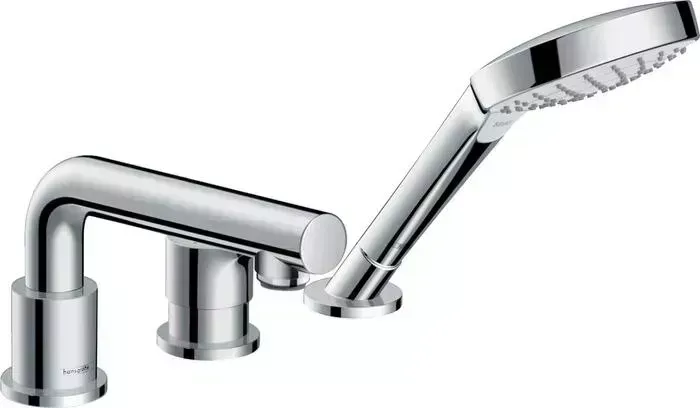 Смеситель на борт ванны Hansgrohe Talis S с механизмом, хром (72416000, 13437180)