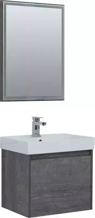 Мебель для ванной AQUANET Nova Lite 60 1 ящик, дуб рошелье