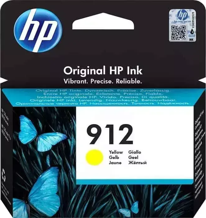 Картридж HP струйный 912 3YL79AE желтый (315стр.)