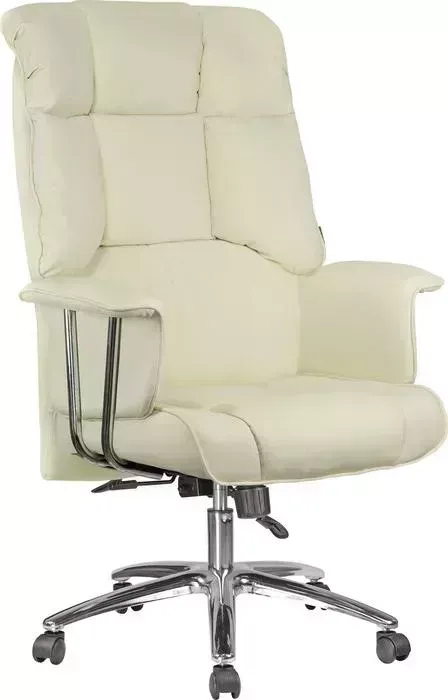Кресло офисное Riva Chair RCH 9502 натуральная кожа кремовый