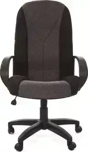 Кресло офисное CHAIRMAN 785 TW-11 черный + 20-23 серая