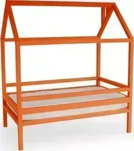 Кровать детская Anderson Дрима H оранжевая 80x190
