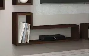 Полка Manhattan Comfort BARBAS BPL 06-49 темно-коричневый