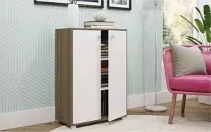 Шкаф Manhattan Comfort NAVARRA BAM 04-47 дуб/белый