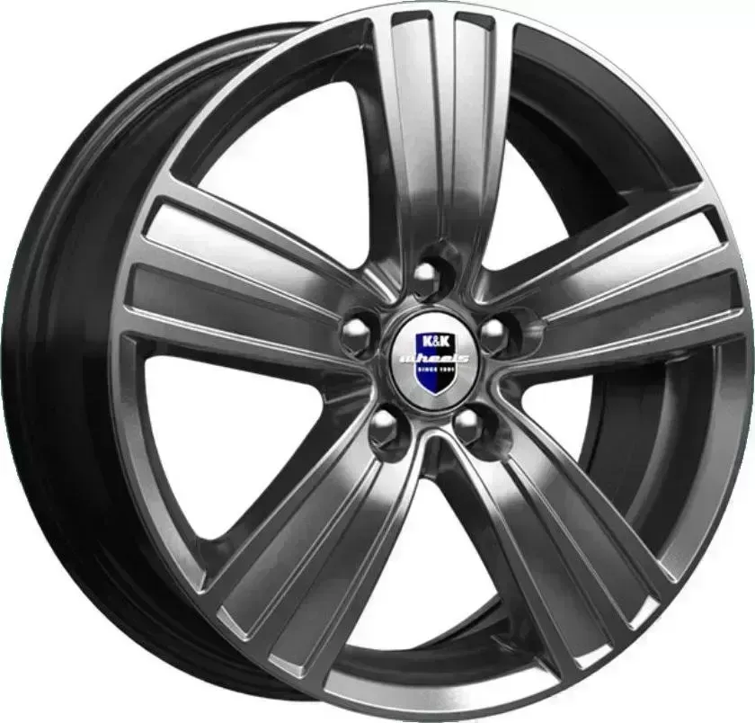 Диск автомобильный КиК да Винчи-оригинал (КС533)7,5\R17 5*130 ET50d71,6Дарк платинум[] 7,5//R17