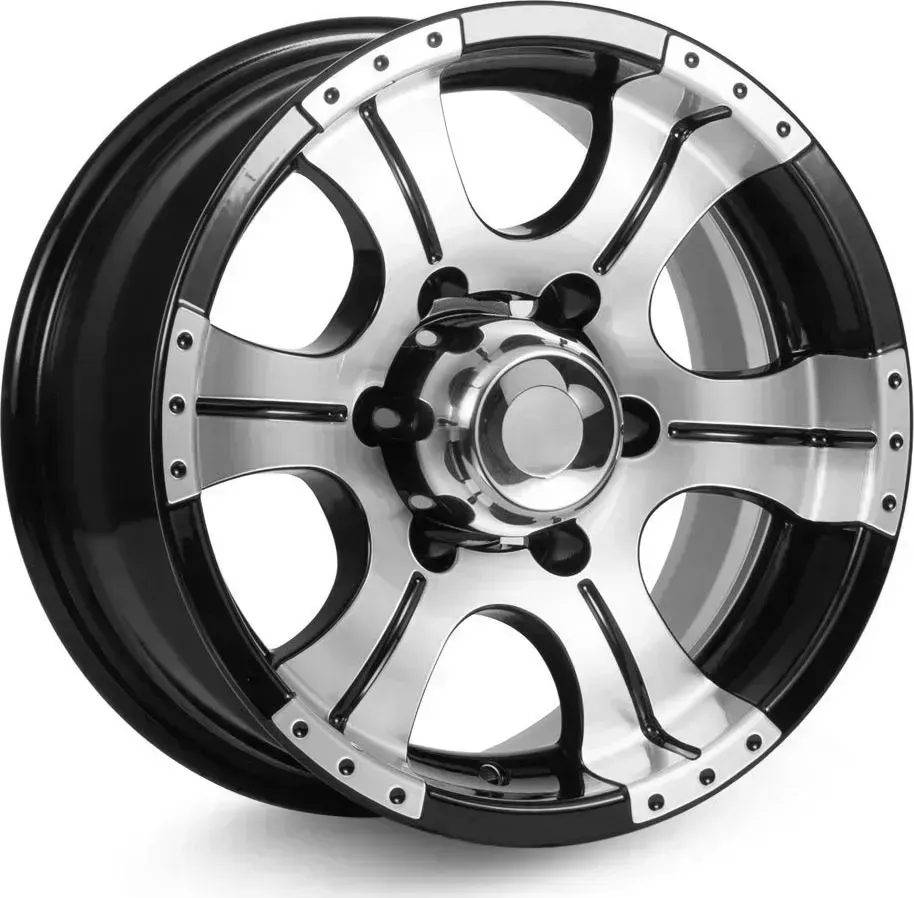 Диск автомобильный КиК Байконур (КС473)7,0\R15 6*139,7 ET20d108,5Алмаз черный[] 7,0//R15