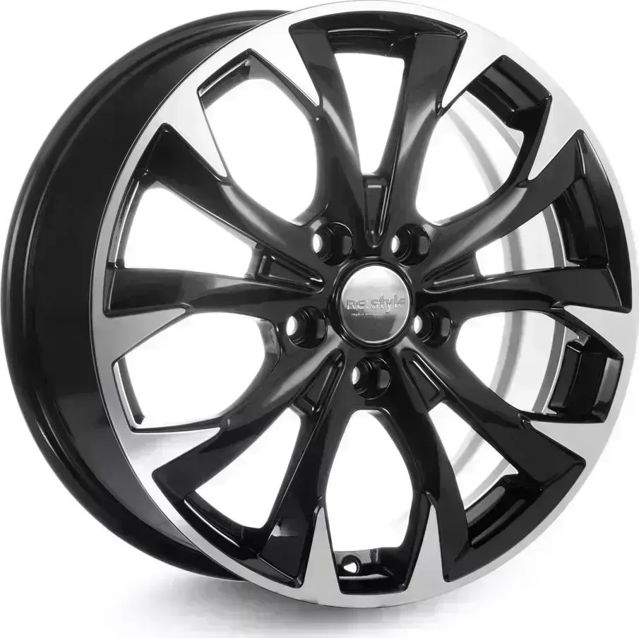 Диск автомобильный КиК Volkswagen Jetta (КСr740)7,0\R17 5*112 ET54d57,1Алмаз черный[]<С> 7,0//R17