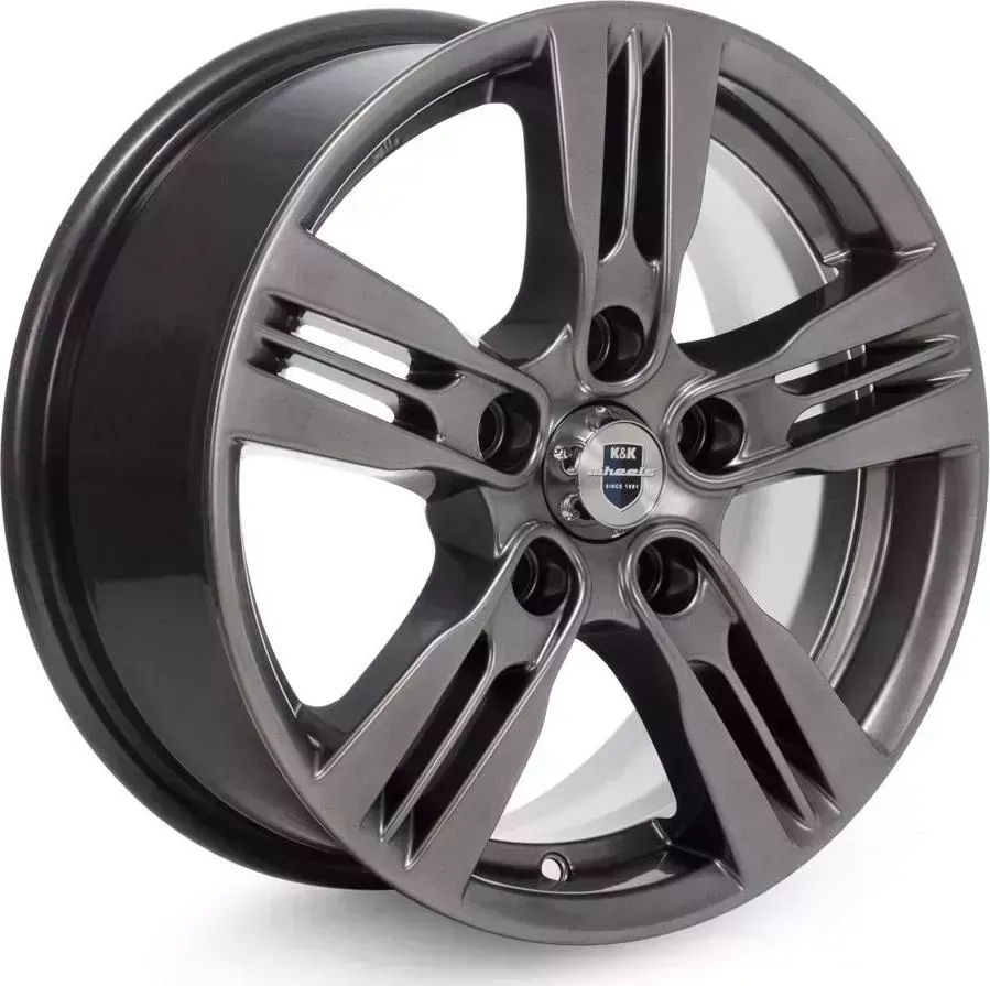 Диск автомобильный КиК Siberia (КС729)6,5\R15 5*100 ET38d67,1Дарк платинум[] 6,5//R15