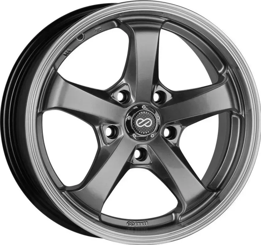 Диск автомобильный Enkei S9377,0\R16 5*112 ET45d57,1HPBL[] 7,0//R16