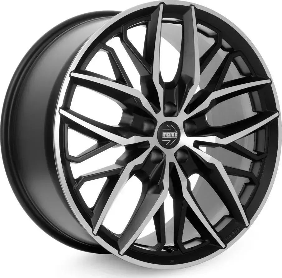 Диск автомобильный MOMO SUV SPIDER10,0\R21 5*130 ET45d71,5Matt Black-Polished[]FB max 960kg 10,0//R21