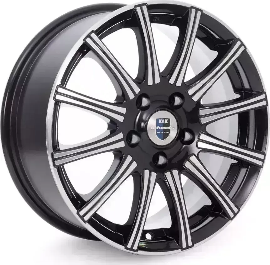 Диск автомобильный КиК Сиеста-оригинал (КС474)6,0\R15 4*100 ET50d60,1Алмаз черный[] 6,0//R15