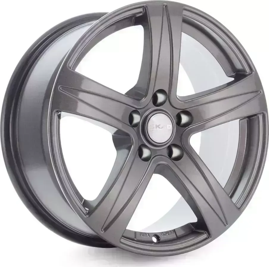 Диск автомобильный СКАД Sakura6,5\R15 5*100 ET35d57,1Графит[] 6,5//R15