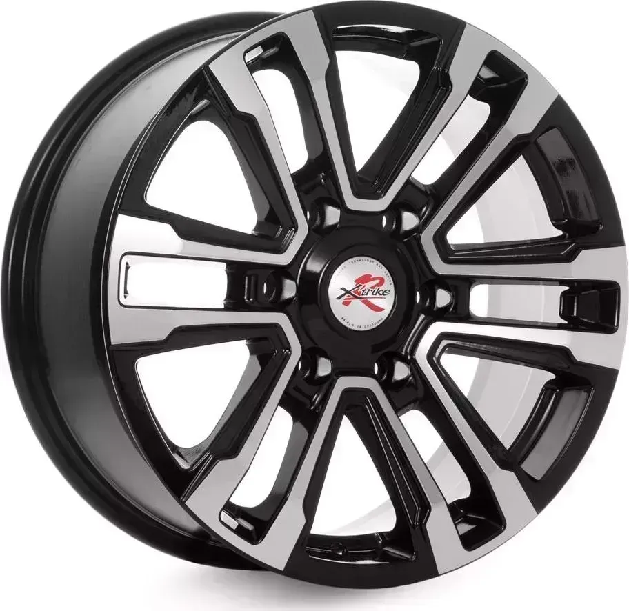 Диск автомобильный X'trikeRST PradoR1077,5\R17 6*139,7 ET25d106,1BK/FP[] 7,5//R17