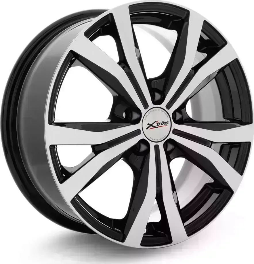 Диск автомобильный X'trike X-1196,5\R16 5*114,3 ET45d67,1BK/FP[] 6,5//R16