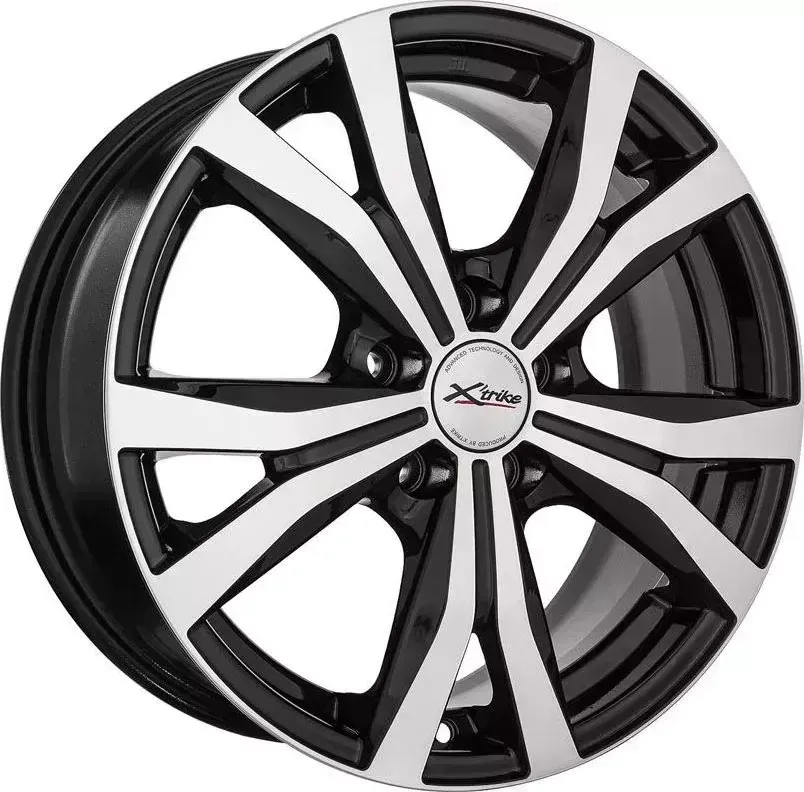 Диск автомобильный X'trike X-1196,5\R16 5*105 ET38d56,6BK/FP[] 6,5//R16