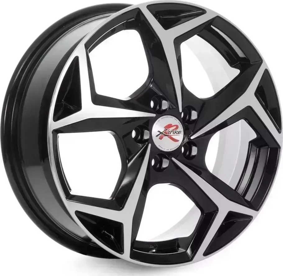 Диск автомобильный X'trikeRST KapturR0666,5\R16 5*114,3 ET50d66,1BK/FP[] 6,5//R16
