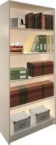 Стеллаж МАСТЕР Авант-6 (дуб молочный) МСТ-СДА-06-ДМ-16