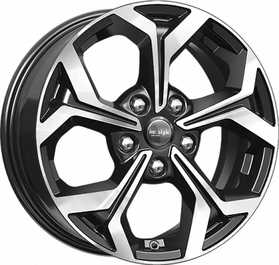 Диск автомобильный КиК Volkswagen Jetta (КСr878)6,5\R16 5*112 ET50d57,1Алмаз черный[] 6,5//R16