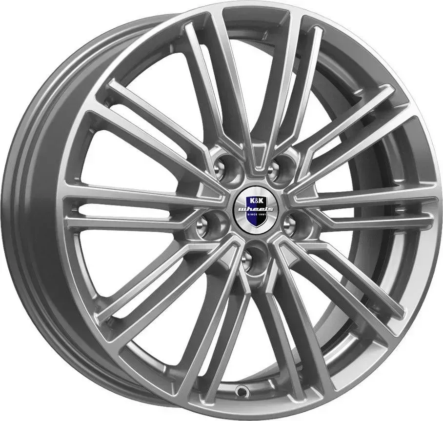Диск автомобильный КиК Эрфурт (КС898)7,0\R17 5*114,3 ET50d67,1Дарк платинум[] 7,0//R17