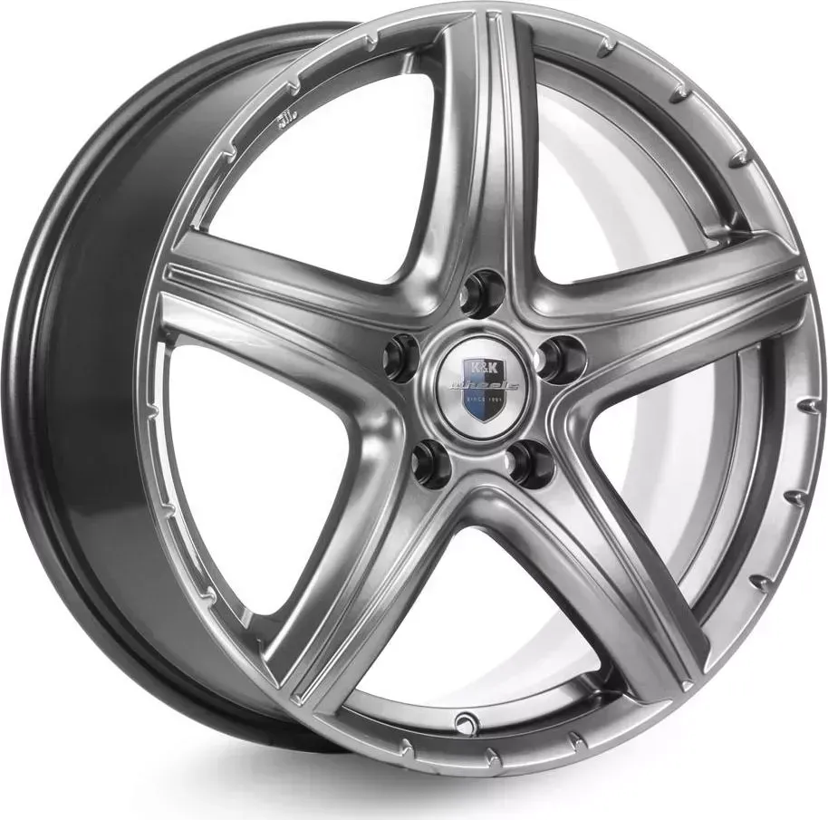 Диск автомобильный КиК Барракуда (КС567)7,5\R17 5*120 ET34d72,6Дарк платинум[] 7,5//R17