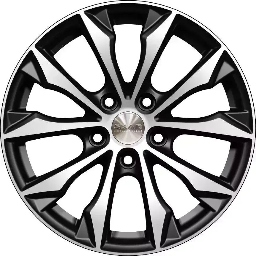 Диск автомобильный СКАД Нагоя6,0\R16 4*100 ET50d60,1Алмаз[] 6,0//R16