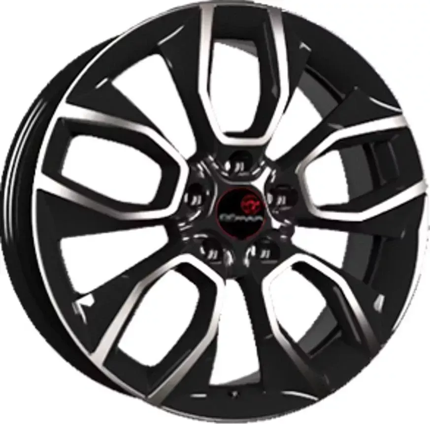 Диск автомобильный Remain Mitsubishi Outlander (R202)7,0\R18 5*114,3 ET38d67,1Алмаз-черный[] 7,0//R18