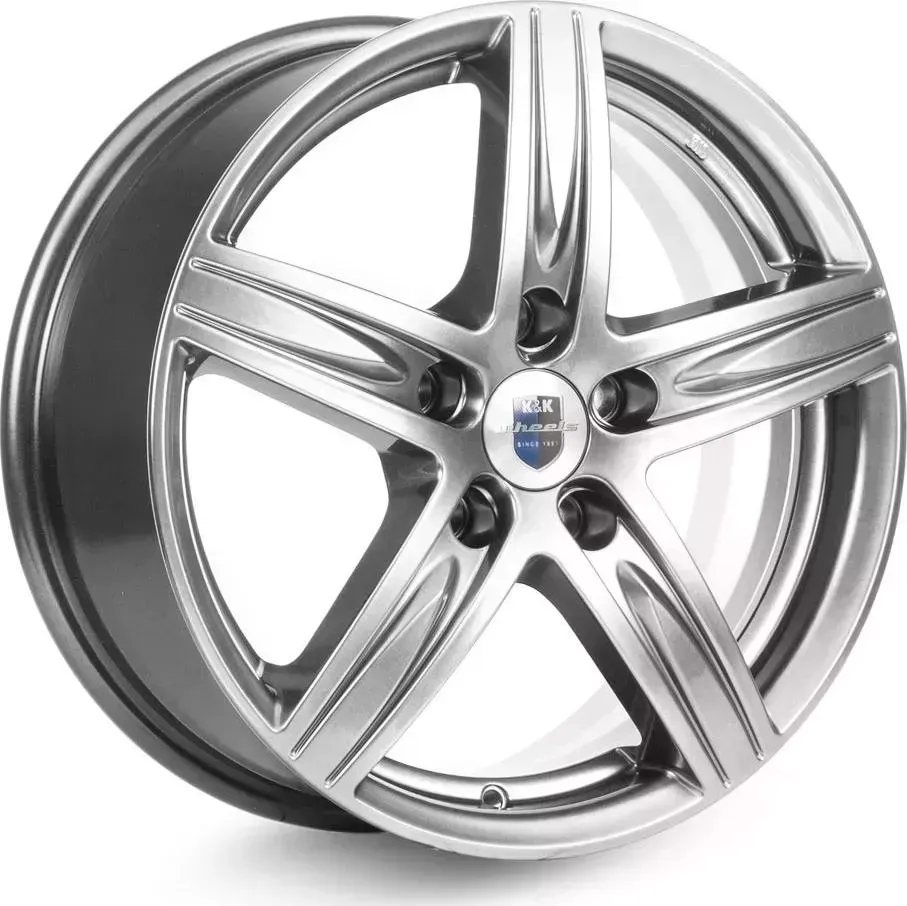 Диск автомобильный КиК Андорра-оригинал (КС454)6,5\R16 5*108 ET52,5d63,35Дарк платинум[] 6,5//R16