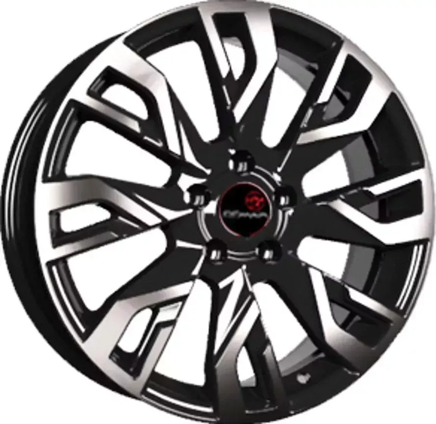 Диск автомобильный Remain Mitsubishi Outlander (R207)7,0\R18 5*114,3 ET38d67,1Алмаз-черный[] 7,0//R18