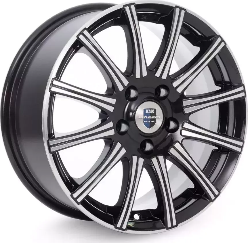Диск автомобильный КиК Сиеста-ориг. (КС474)6,0\R15 4*100 ET40d60,1Алмаз черный[] 6,0//R15