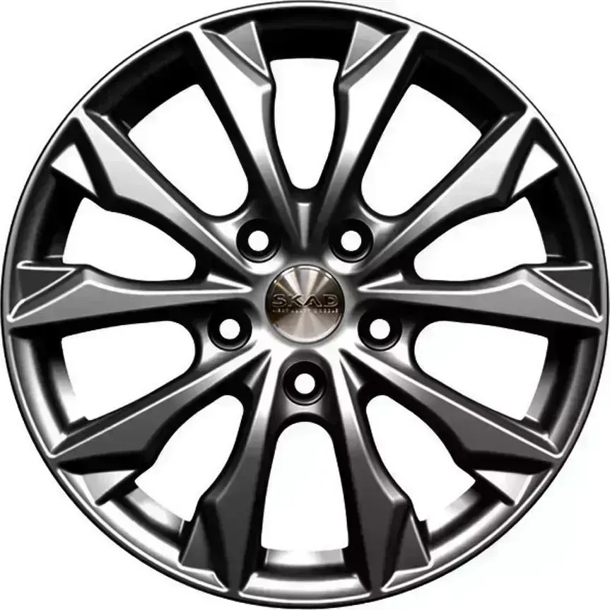 Диск автомобильный СКАД Нагоя6,0\R16 4*100 ET45d60,1Графит[] 6,0//R16