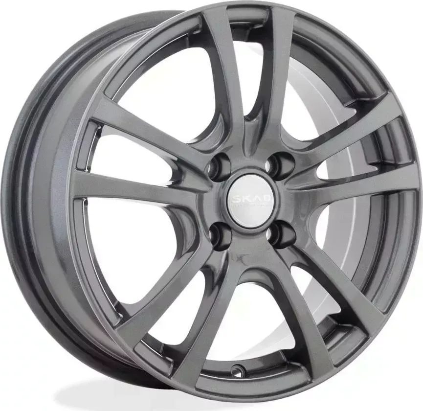 Диск автомобильный СКАД Дели6,0\R15 4*100 ET48d54,1Графит[] 6,0//R15