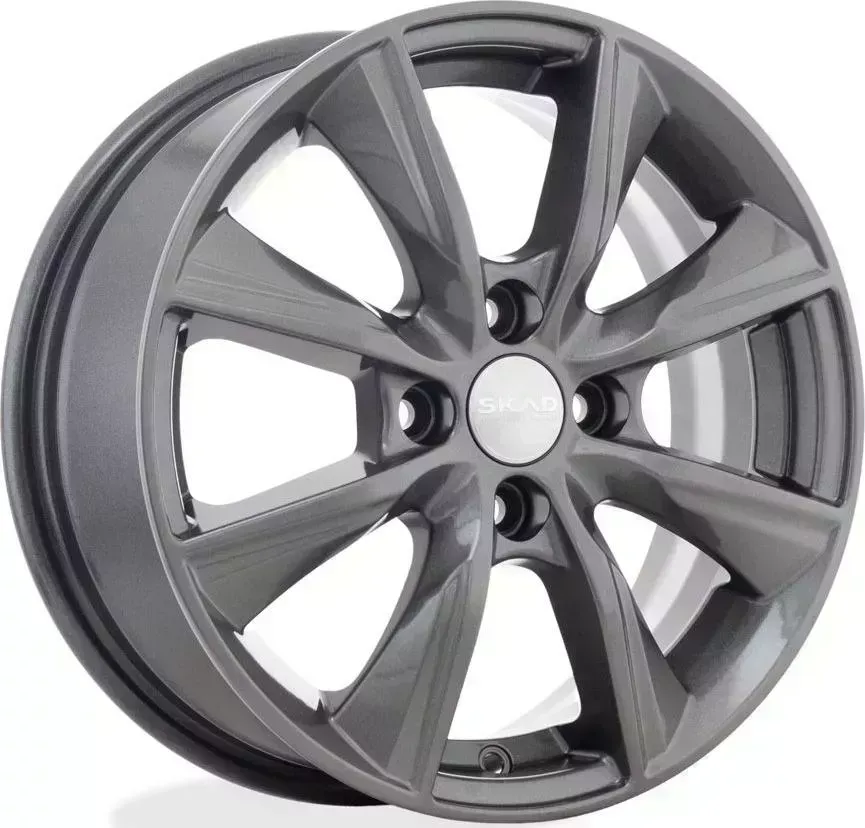 Диск автомобильный СКАД Порту6,0\R15 4*100 ET50d60,1Графит[] 6,0//R15