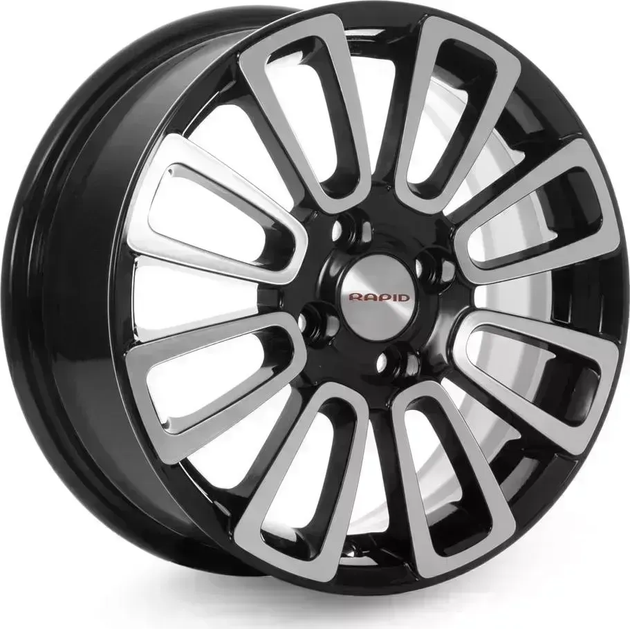 Диск автомобильный КиК Неман-оригинал (КС717)6,0\R15 4*100 ET50d60,1Алмаз черный[] 6,0//R15