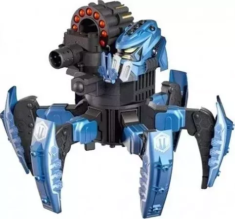 Робот-паук Keye Toys Space Warrior с пульками, дисками и лазерным прицелом 2.4G - 9007-1-BLUE