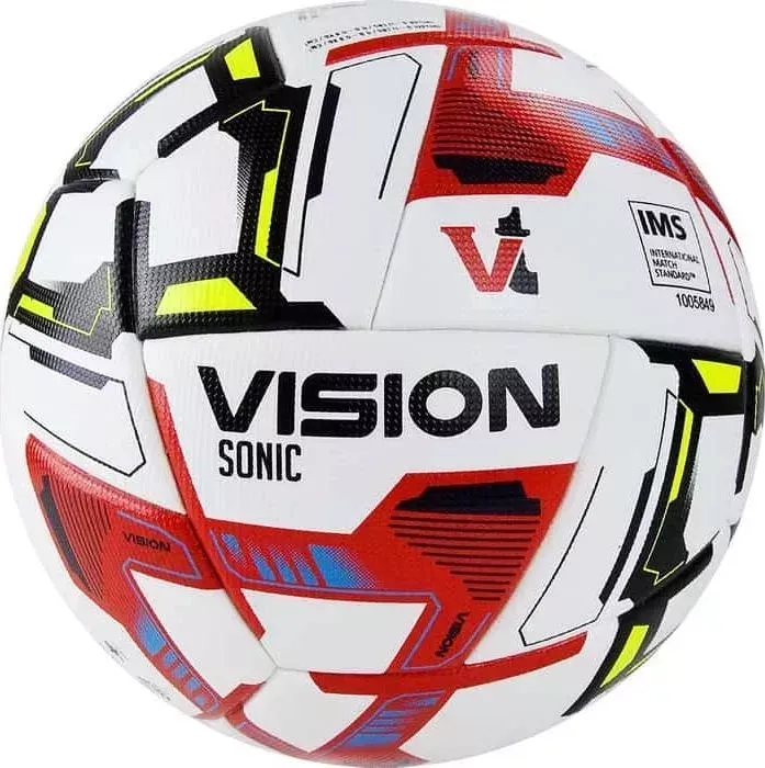 Мяч футбольный VISION Sonic арт. FV321065, р.5, белый-мультиколор
