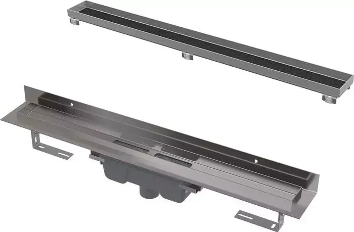 Душевой лоток AlcaPlast Wall с решеткой Floor под плитку (APZ1016-650, FLOOR-650)