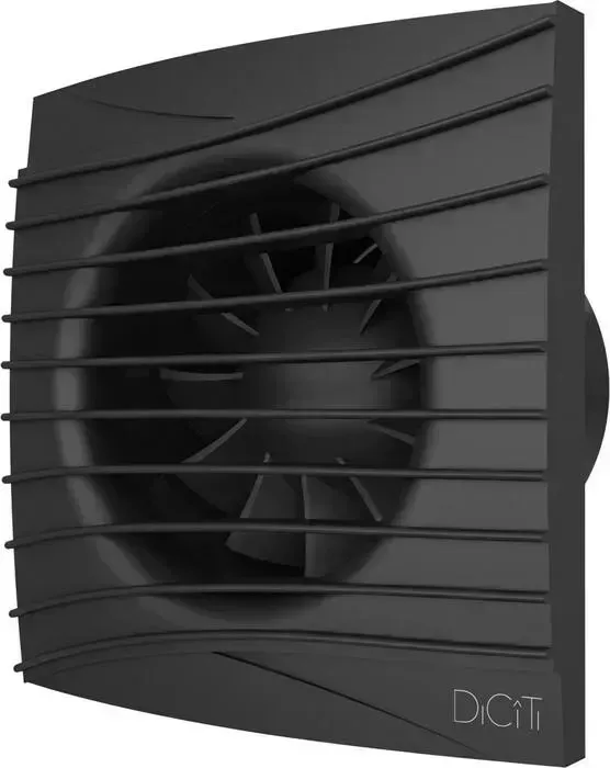 Вентилятор DICITI DiCiTi Silent D100 с обратным клапаном (SILENT 4C Matt Black)