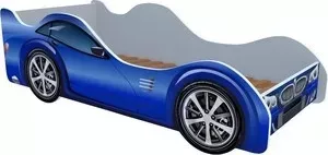 Кровать детская Кроватки машинки Машина БМВ синяя