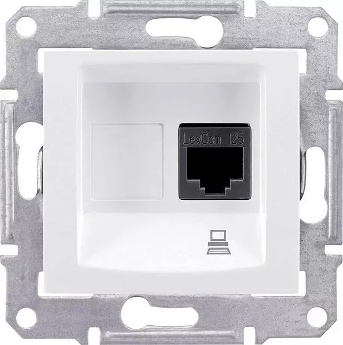 Розетка Schneider Electric компьютерная RJ45 Sedna STP SDN4500121