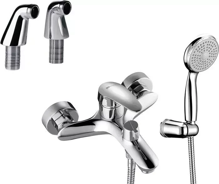 Смеситель на борт ванны LEMARK Linara хром (LM0414C, LM8556CR)