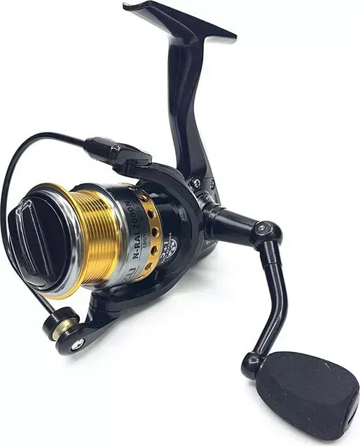 Катушка безынерционная Namazu PRO Alligator NEW AL2000, 5+1 подш., метал. шпуля + запасная графит. шпуля
