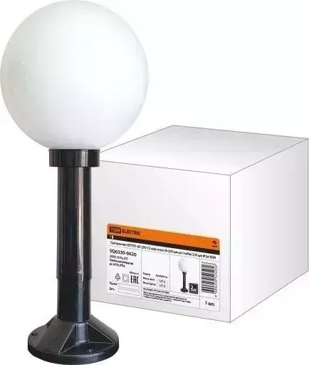Светильник TDM ELECTRIC НТУ 03- 60-250-С 2 шар опал d-250 мм на стойке 330 мм IP54