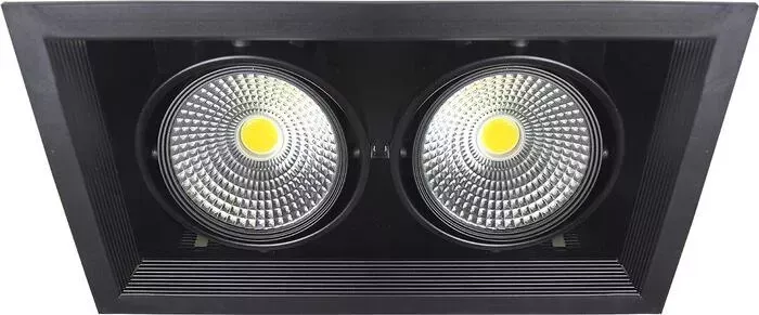Светильник Imex карданный 2*20W встраиваемый, BK (IL.0006.2200)