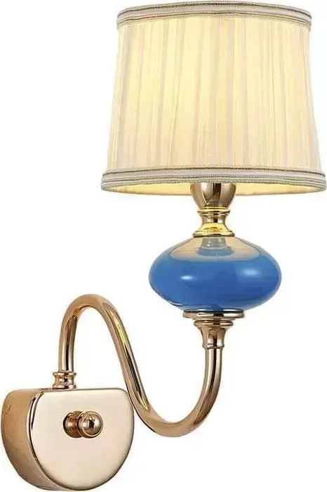 Бра Lumien Hall Макей 1031/1W-GD-PBL-WT