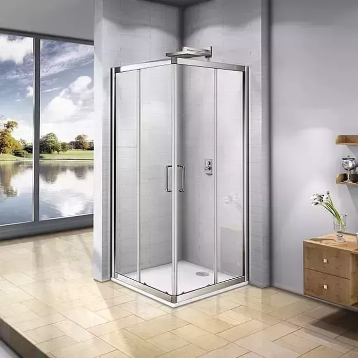 Душевой уголок Good Door Neo CR 90x90 прозрачный, хром (CR-90-C-CH)